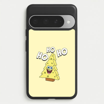 Christmas Tree Cartoon Sponge Google Pixel 10 Pro XL Case