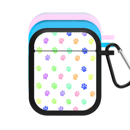 Coloured patterns - Dog Patterns AirPods Case