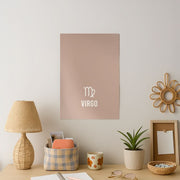 Virgo Pastel Zodiac Poster 2