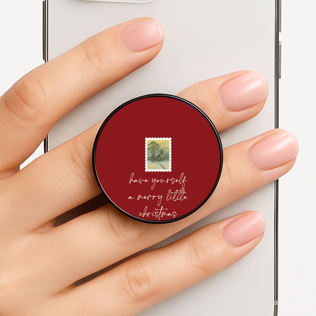 A Merry Little Christmas Stamp FunGrip