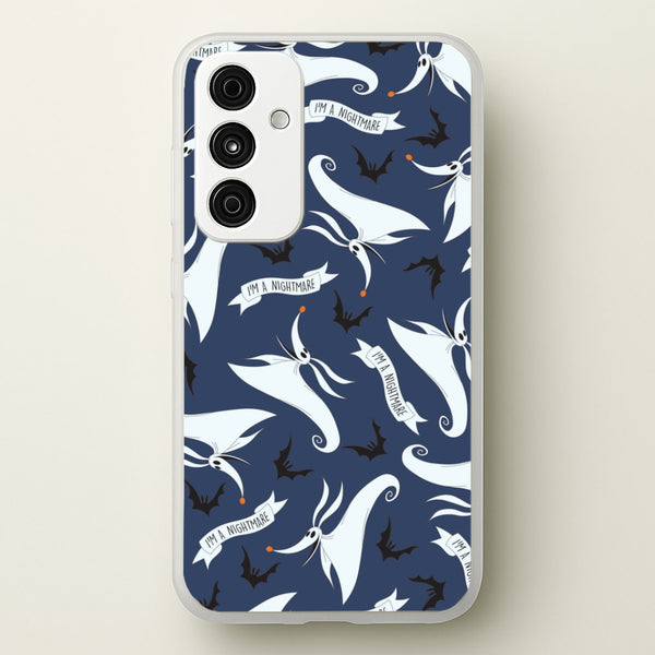Skeleton Dog And Bats Pattern Galaxy A15 Case