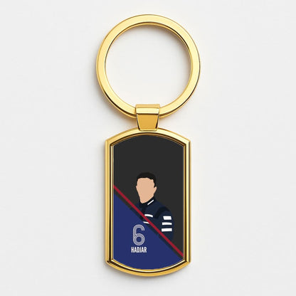 Hadjar 2026 Gold Keyring