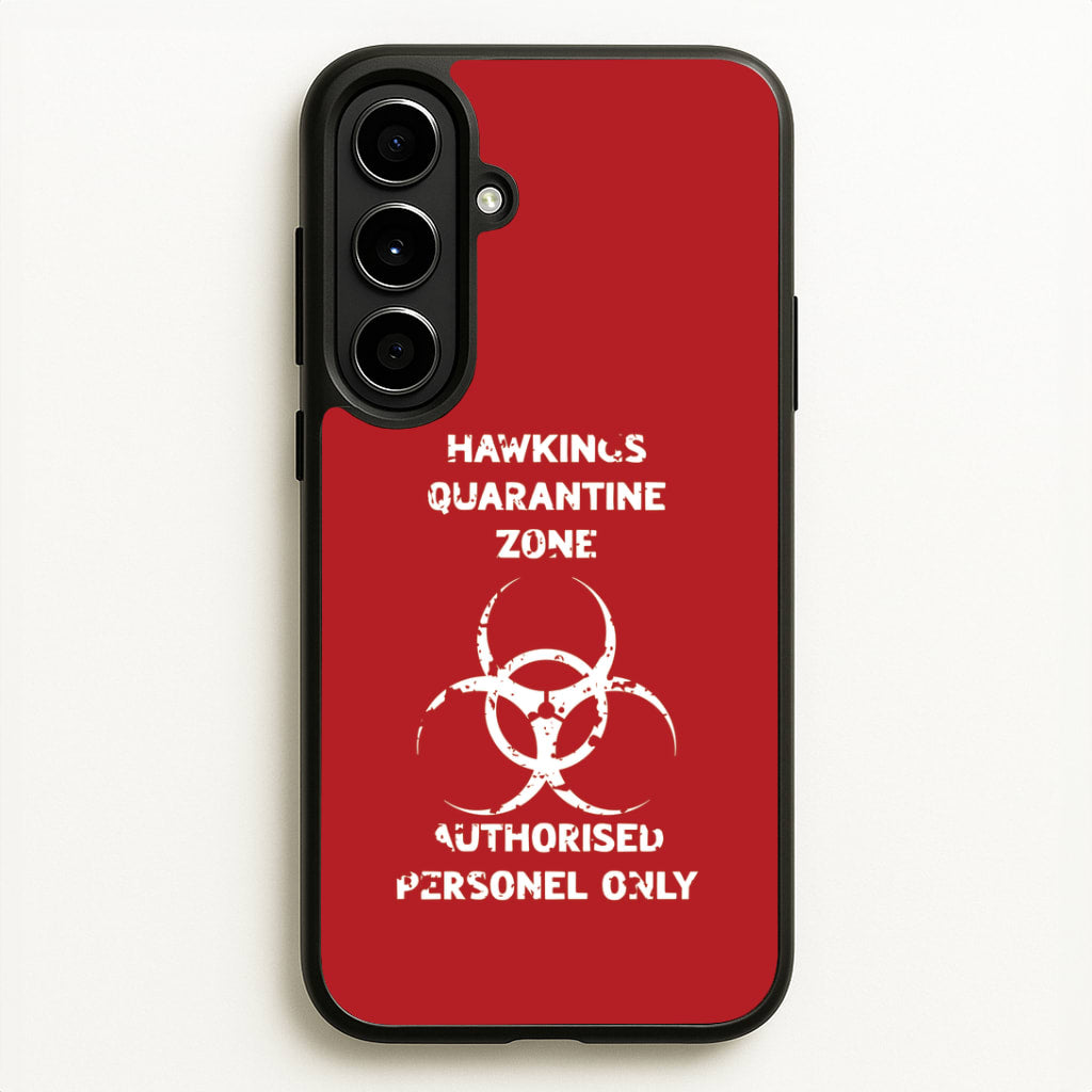 Hawkings Quarantine Zone Galaxy A56 Case