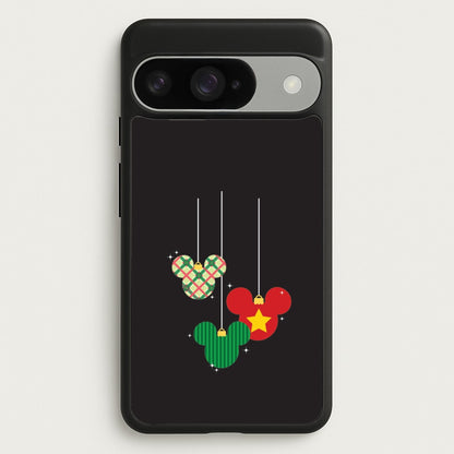 Cartoon Mouse Hanging Baubles Google Pixel 10 / 10 Pro Case