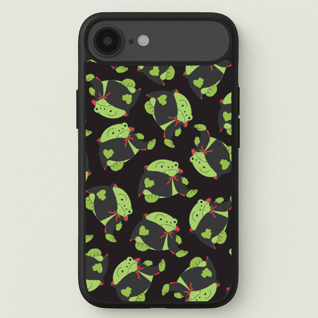Vampire Frog Pattern  - Halloween iPhone 17 Air Case