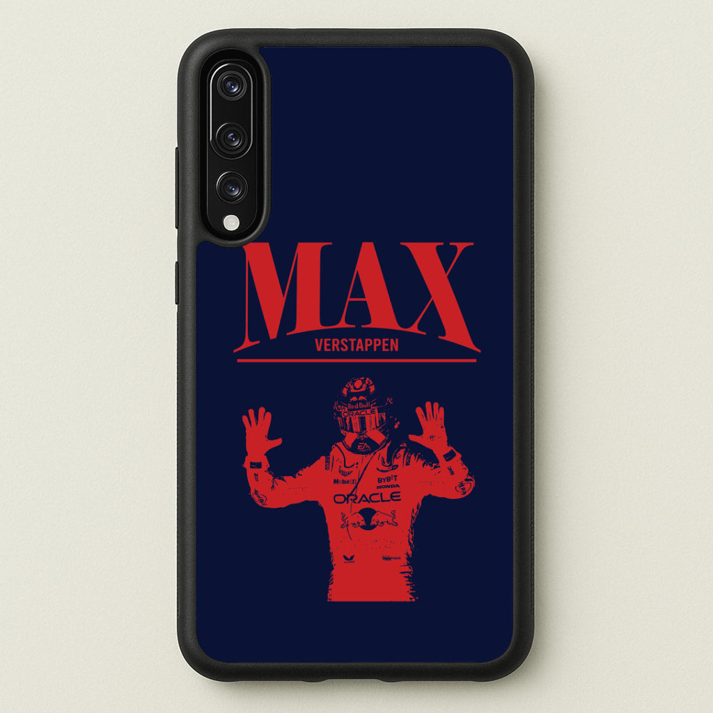 Max Blue And Red Huawei P20 Pro Case