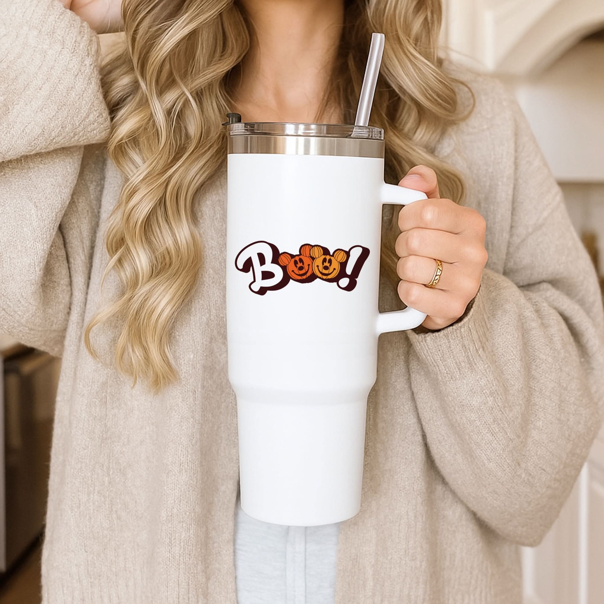 Pumkin Mouse Boo Tumbler