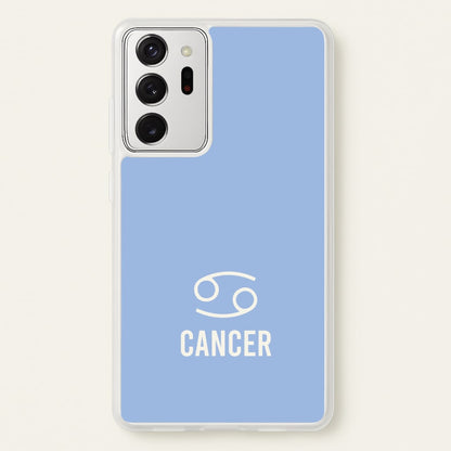 Cancer Pastel Zodiac Galaxy Note 20 Ultra Case