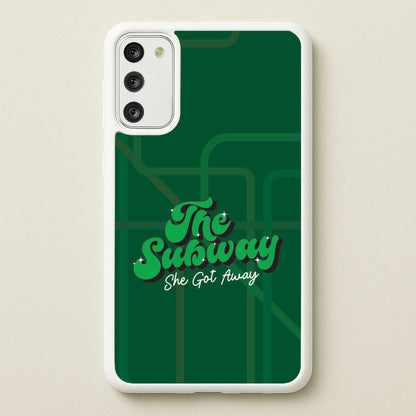 Subway Green Galaxy A41 Case