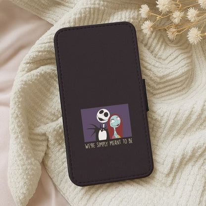 We're Simply Meant To Be  Leather Phone Case