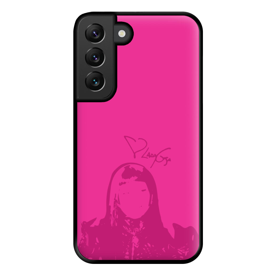 Pink Gaga Silhouette  Galaxy S22 Plus Case