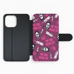 Scary Movie Props Patterm Flip Phone Case