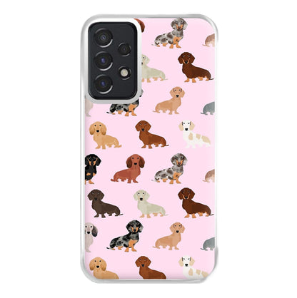 Dachshund Breed Pattern Phone Case