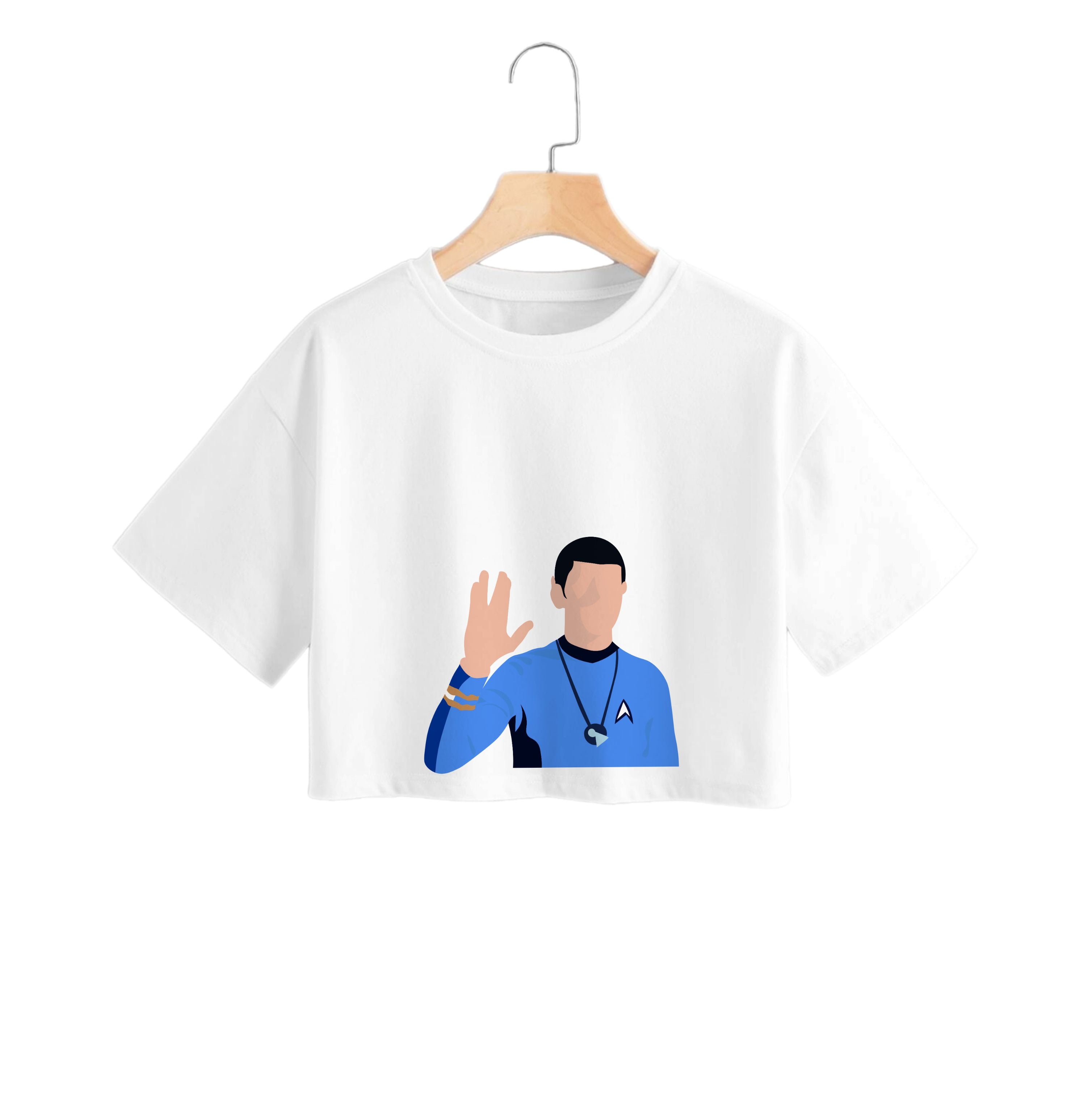 Spock Crop Top