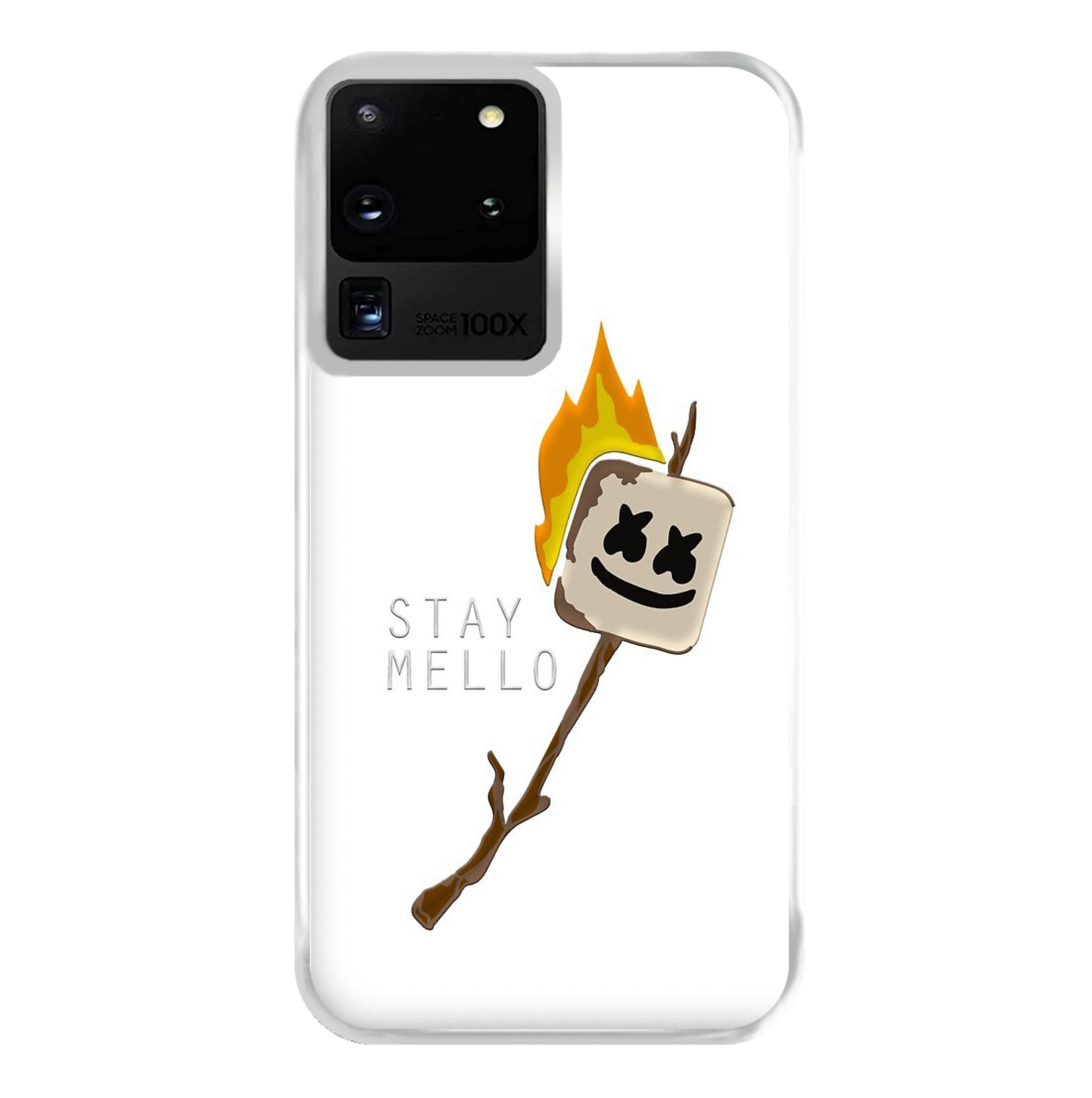 Stay Mello White Helmet DJw - White Helmet DJ Phone Case