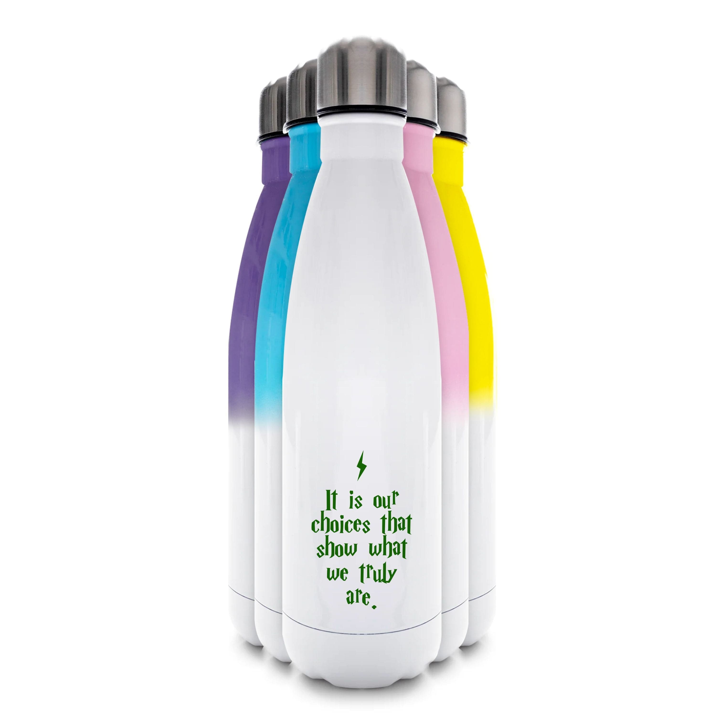 It Is Our Choices Water Bottle