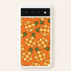 Tartan Pumpkins Pattern Google Pixel 7 Pro Case