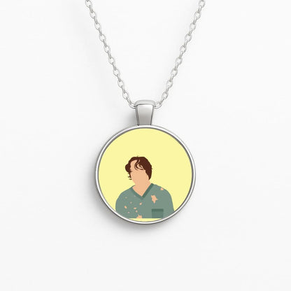 Cucumber, Cucumber, Cucumber Circle Necklace