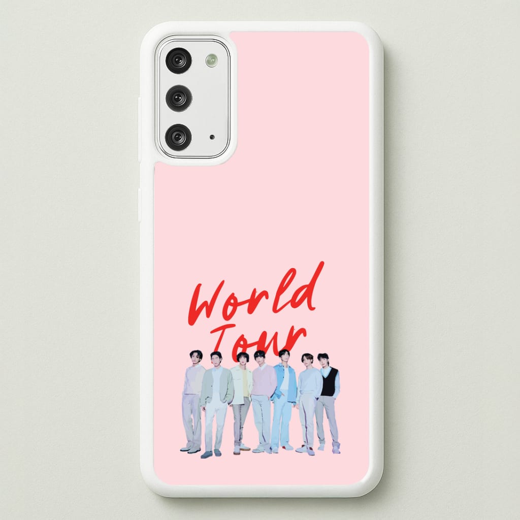 K-Pop Band Pastel Tour Galaxy Note 20 Case