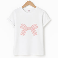 The Gingham Bow Unisex T-Shirt