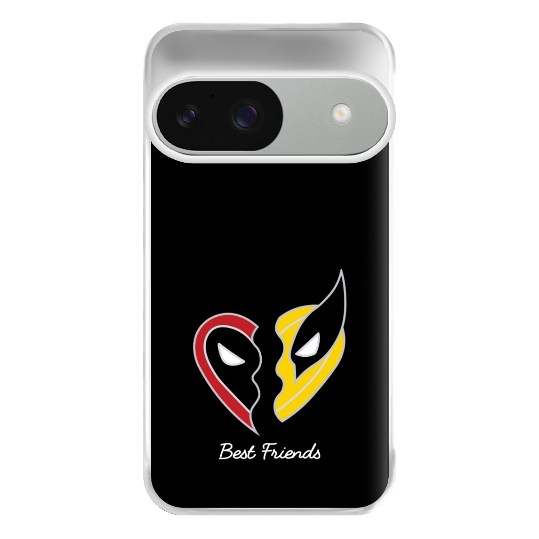 Superhero Best Friends Locket Google Pixel 9 / 9 Pro Case