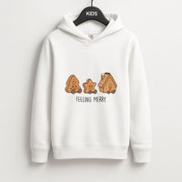 Gingerbread Plushies Quote Kids Hoodie