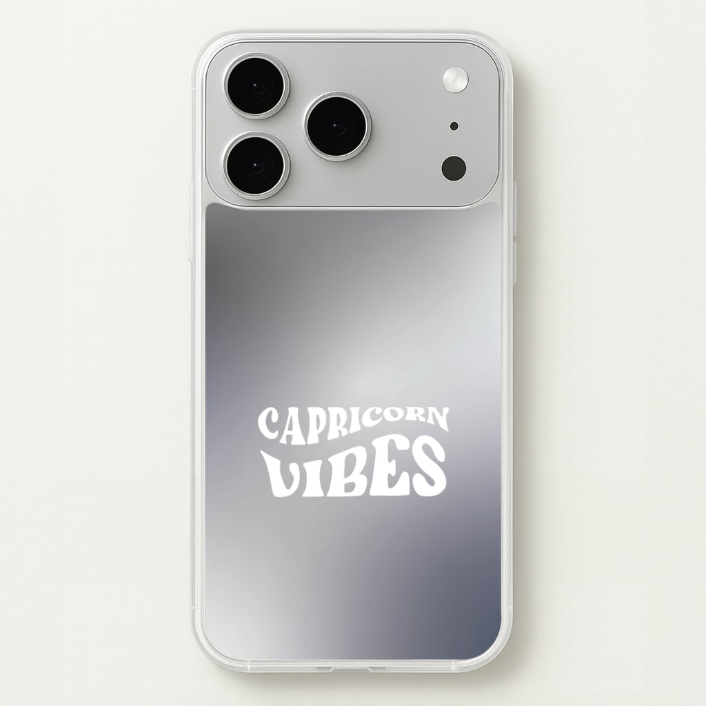 Capricorn Vibes Gradient Zodiac iPhone 17 Pro Case