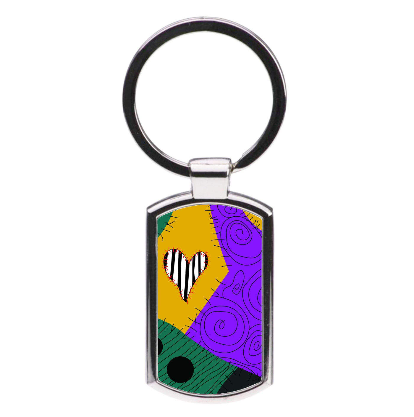 King Of Fright Luxury Keyring