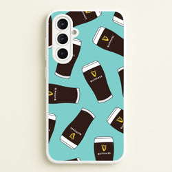 Stout Pint Pattern Galaxy A16 Case