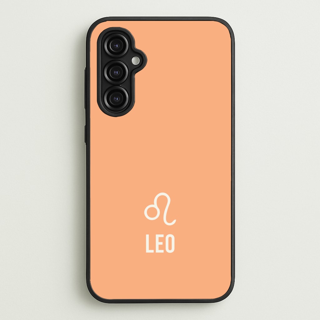 Leo Pastel Zodiac Galaxy A14 Case
