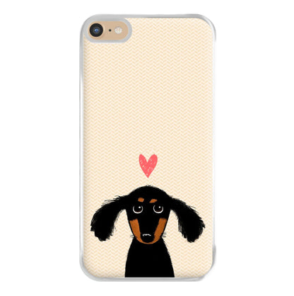 Dachshund Puppy Love Phone Case