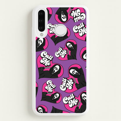Call Me Heart Pattern Huawei P30 Pro Case
