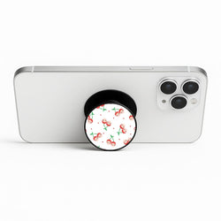 Cherry Angels Pattern Phone Stand