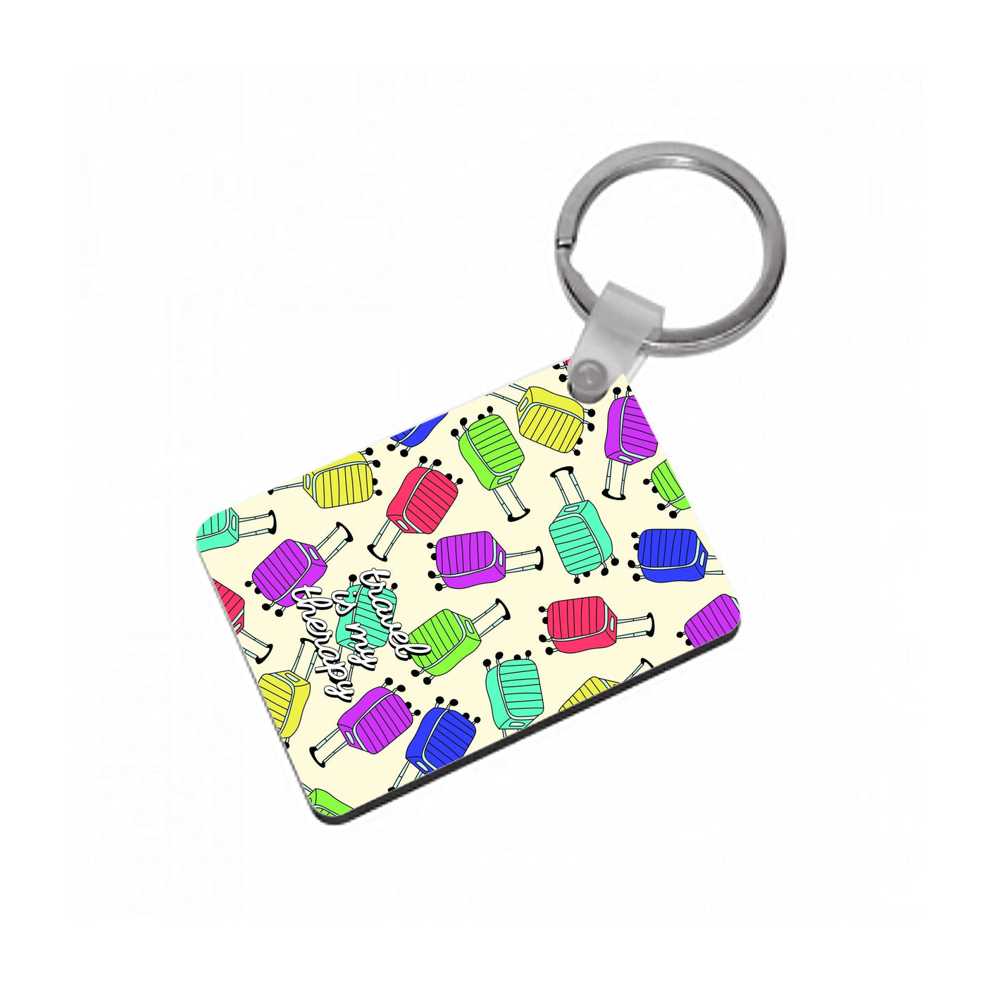 Travel Therapy - Travel Keyring