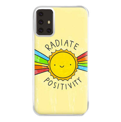 Radiate Positivity Sunshine - Positivity Phone Case