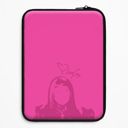Pink Gaga Silhouette  Universal Laptop Sleeve