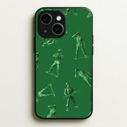 Toy Army Soldier Pattern iPhone 15 Case