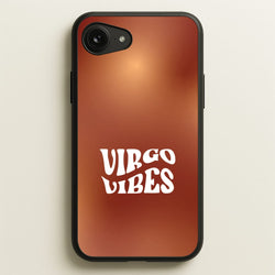 Virgo Vibes Gradient Zodiac iPhone 16e Case