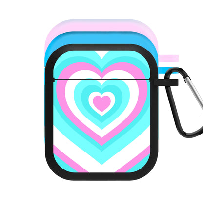 Trans Pride Heart AirPods Case