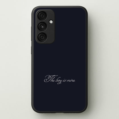 The Boy Is Mine Galaxy A35 Case