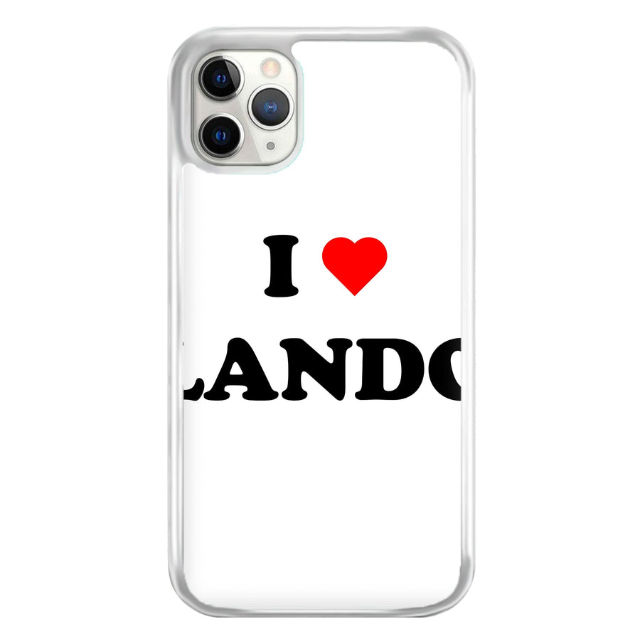 I Love Lando Phone Case