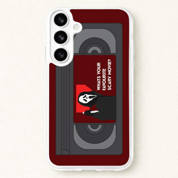 Horror Movie 7 VHS Tape Galaxy S26 Case