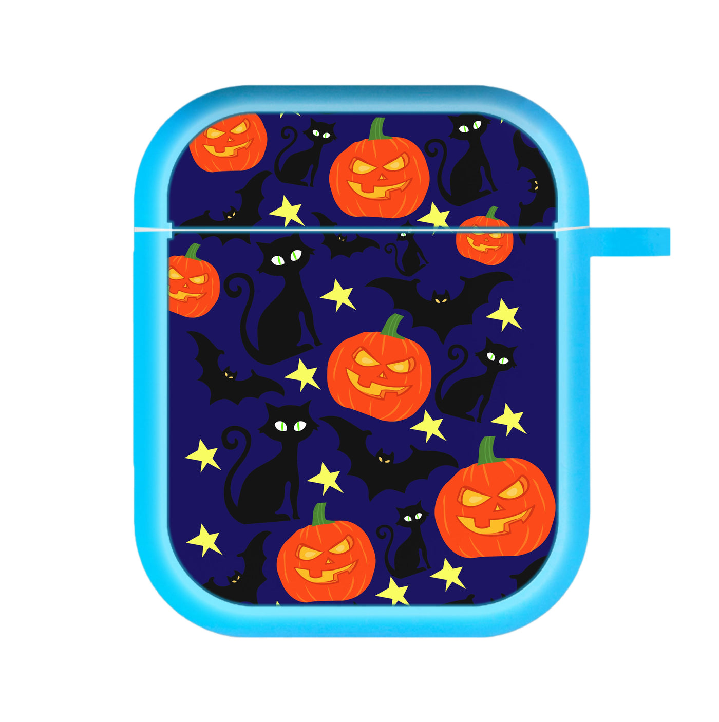 Pumpkin And Cats - Halloween AirPods Case