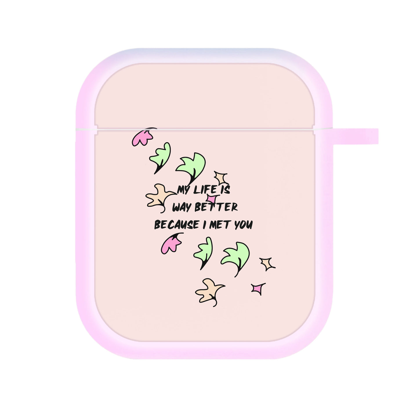 My Life Is Way Better Because I Met You - Heartstopper AirPods Case