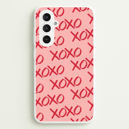 XOXO Pattern Galaxy S23FE Case