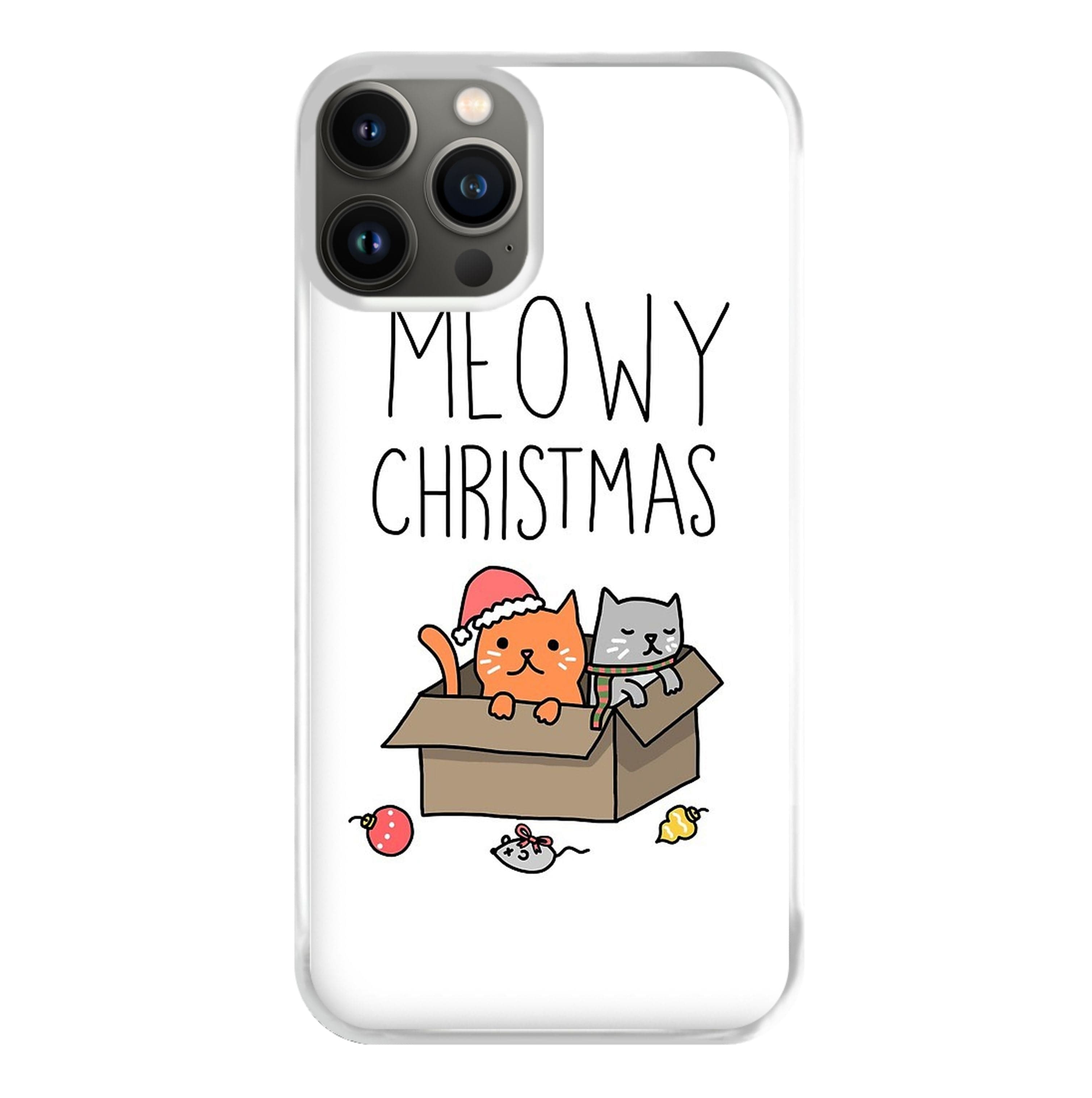 Meowy Christmas Phone Case