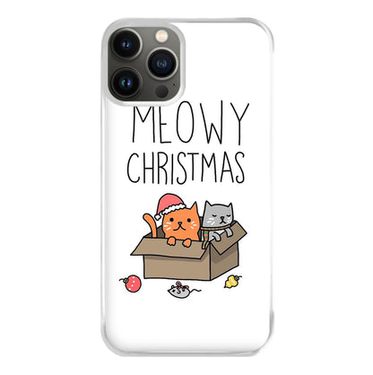 Meowy Christmas Phone Case