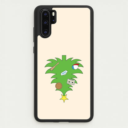Upside Down Christmas Tree Huawei P30 Pro Case