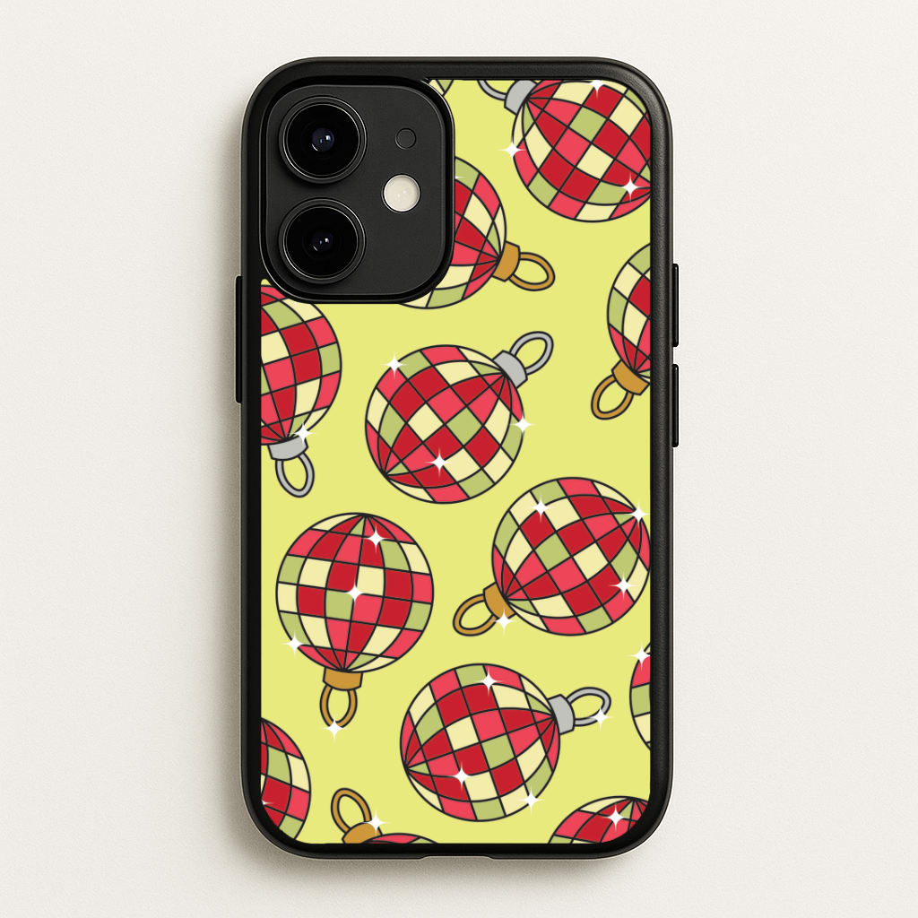 Disco Baubles Pattern iPhone 12 / 12 Pro Case