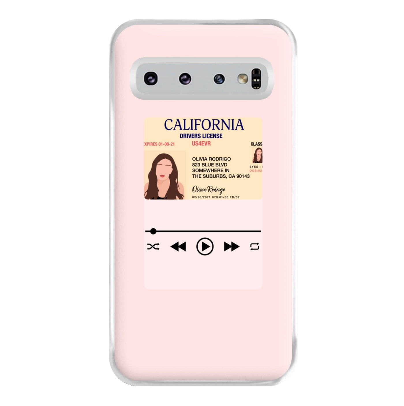 Drivers License - Olivia TikTok Phone Case